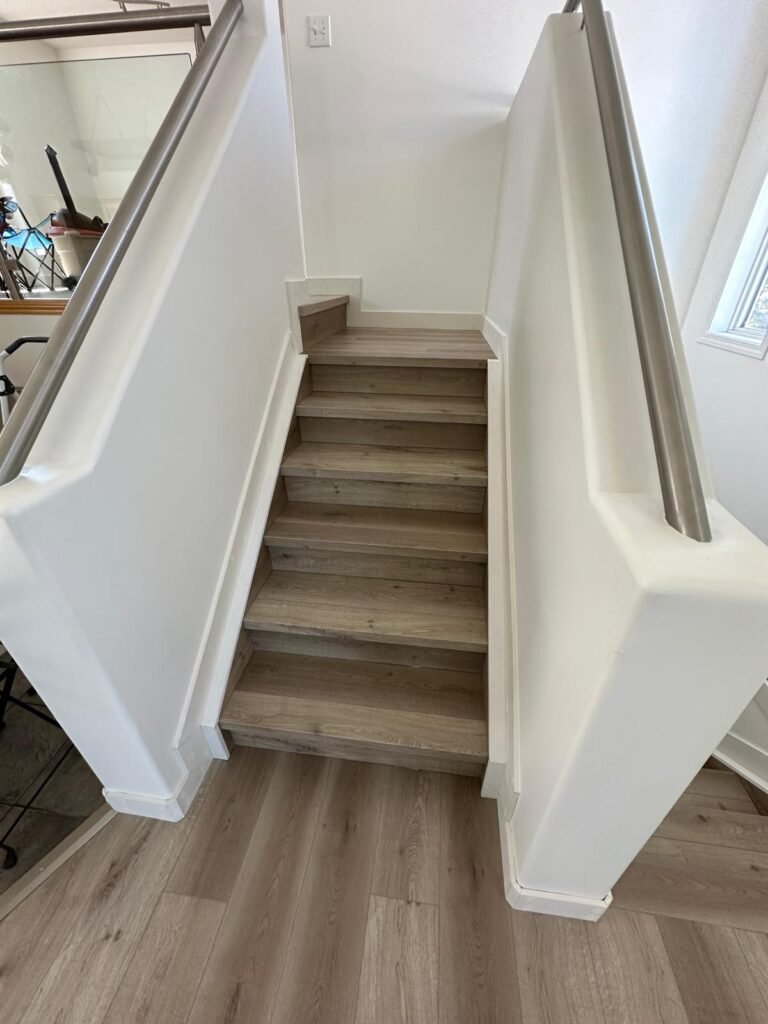 quality home improvements edmonton 34 stair finishing Edmonton